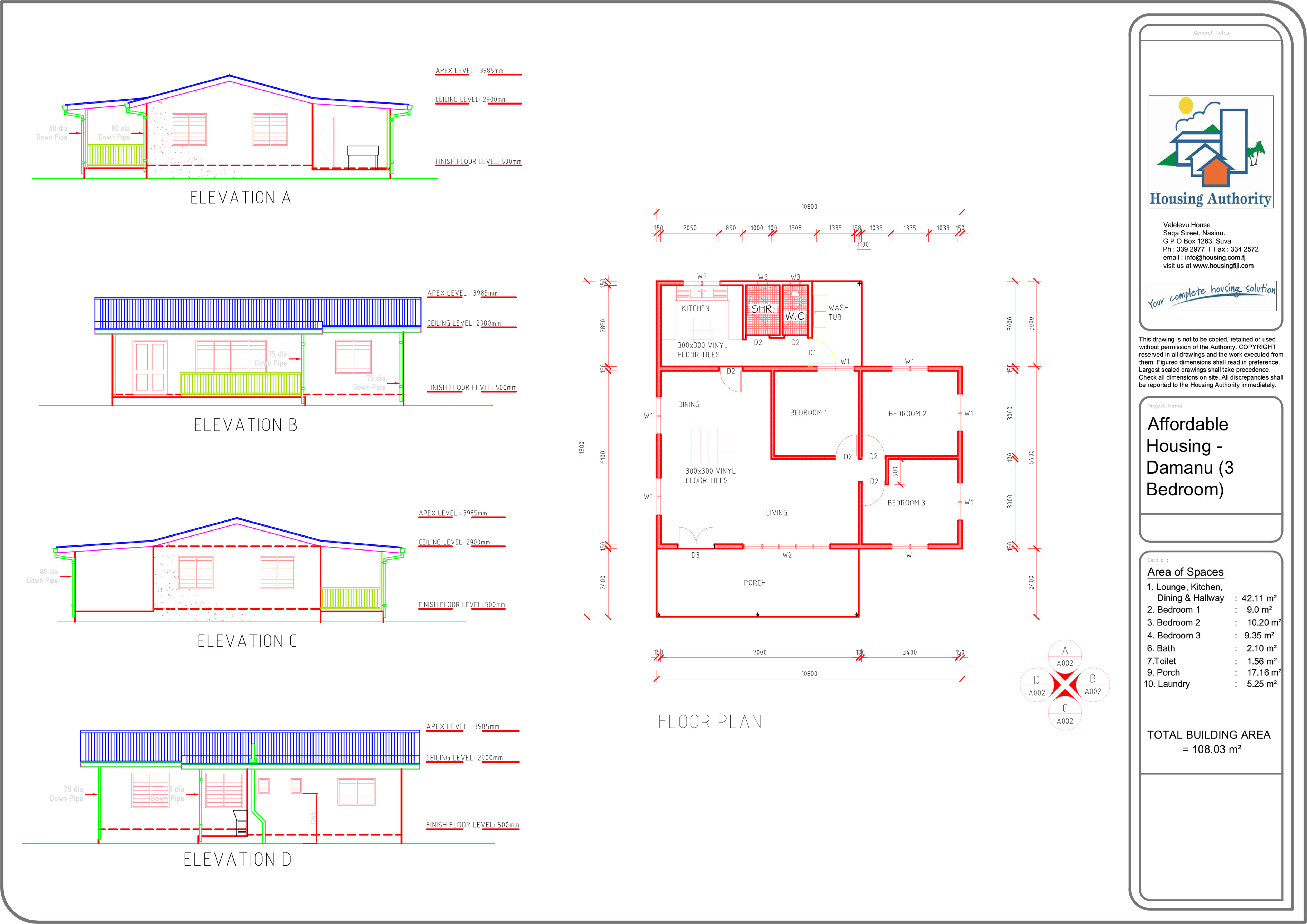 Damanu Design Housing Authority Of Fiji