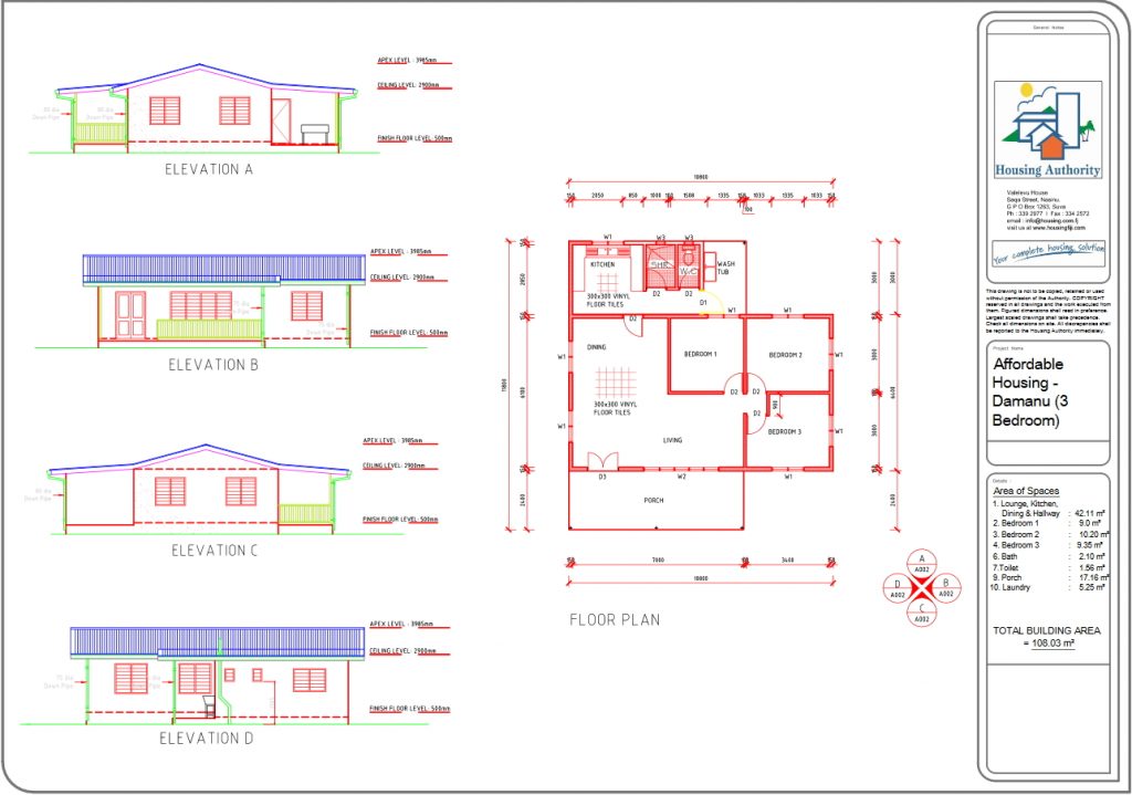 nepani housing authority of fiji rent house application form