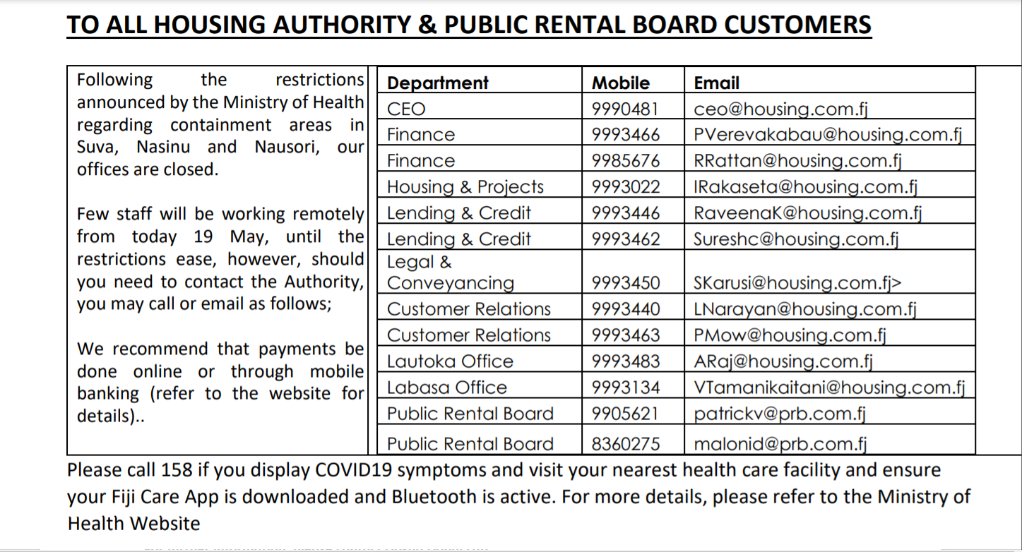 Housing Authority of Fiji
